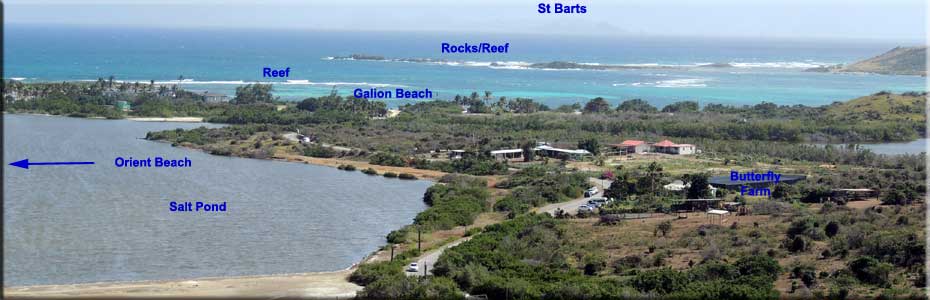 View of beach chairs and kayak St Martin Beaches St Maarten Beaches Sint Maarten Beaches Saint Martin Beaches