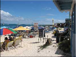 South from Pirate Beach Bar, St Martin Beaches St Maarten Beaches Sint Maarten Beaches Saint Martin Beaches